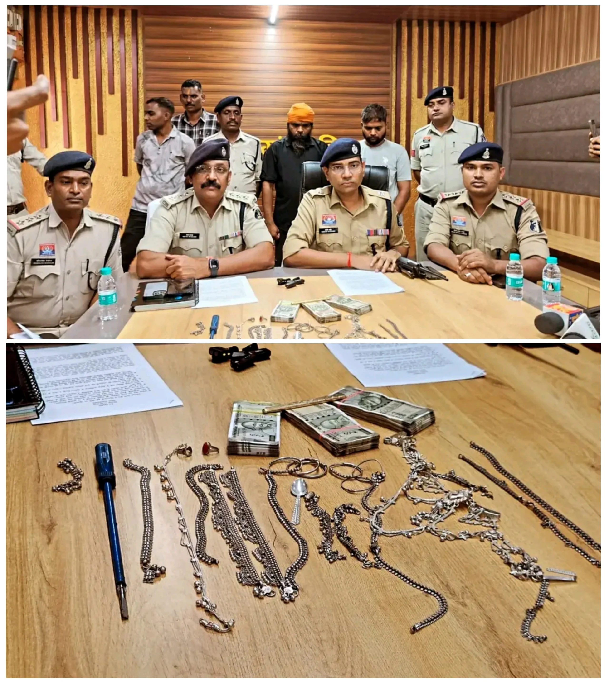बसंतपुर थाना क्षेत्र में दिनदहाड़े हुई चोरी का खुलासा, 2 आरोपी गिरफ्तार
