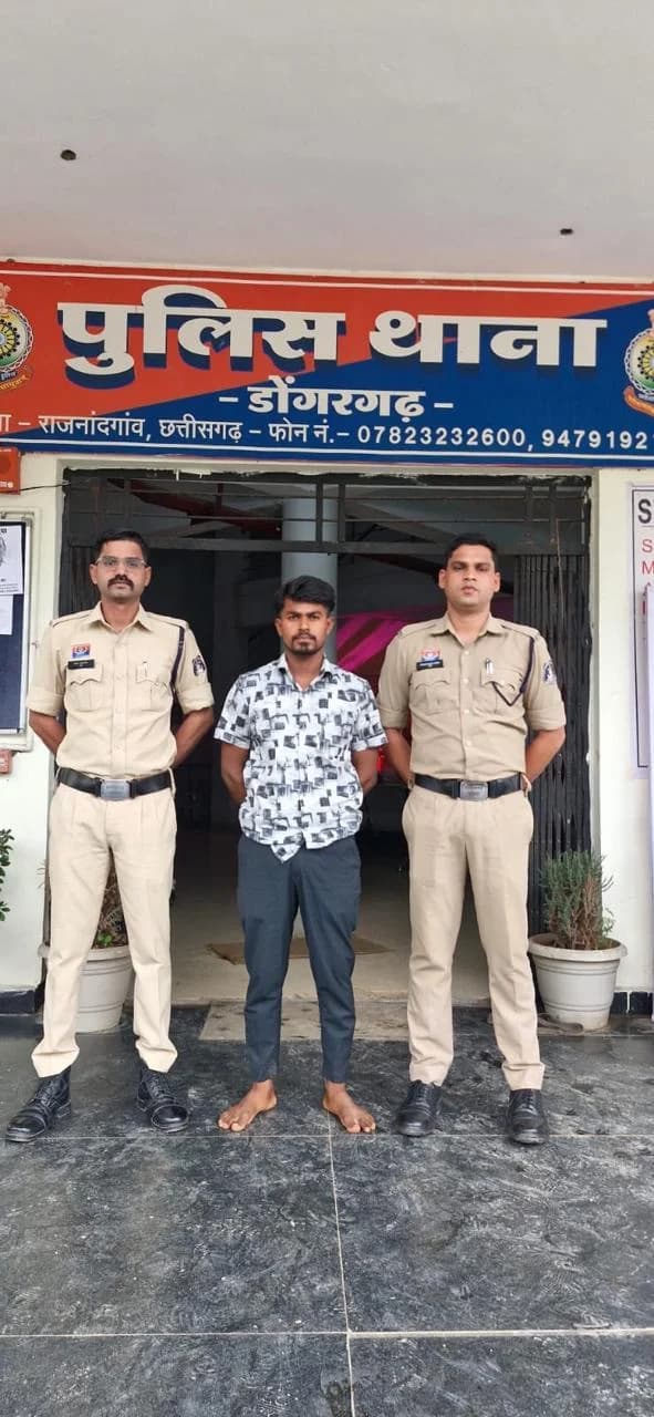 पीड़िता के साथ दुष्कर्म करने वाला आरोपी गिरफ्तार